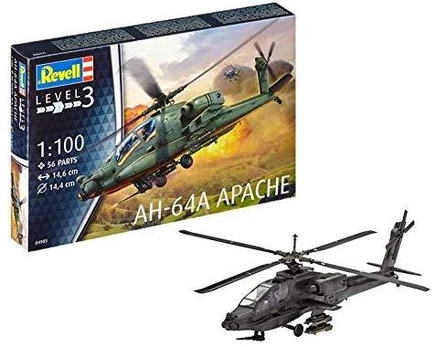 Revell Cobi Helikopter 1:100 04985 AH-64A Apache - REV-04985