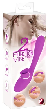 You2Toys 2 Function bendable Vibe vibratorius kiškutis kaina