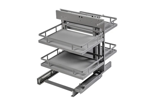 MovixPro retractable corner for cabinet with front 500 mm anthracite RAL 7024