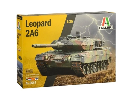 Italeri Plastikinio modelio „Leopard 2A6“ -tankas