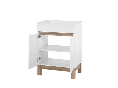 Vonios spintelė COMAD BALI WHITE 820 -60 CM FSC, balta