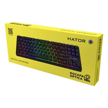 Hator HTK-730 Rockfall 2 Optica TKL Black EN/UA/RU