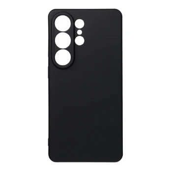 Riff thin silicone back case with camera protection Samsung Galaxy S26 Ultra S948 Black