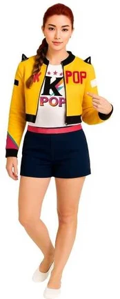 Fiesta K-pop star Nova kostume