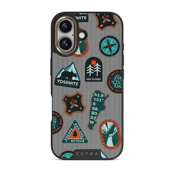 Basecamp - iPhone 17 Case, Elite Dark (MagSafe) / Gold
