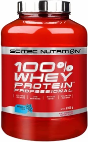 Scitec 100% Whey Protein Professional, Bananų, 2350 g kaina