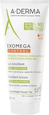 Kūno losjonas A-Derma Exomega Control, 200 ml kaina
