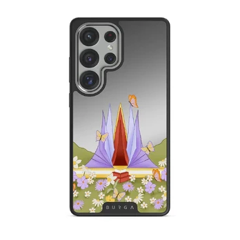 Sunrise - Samsung Galaxy S25 Ultra Case, Elite Mirror Dark (Magnetic) / Silver