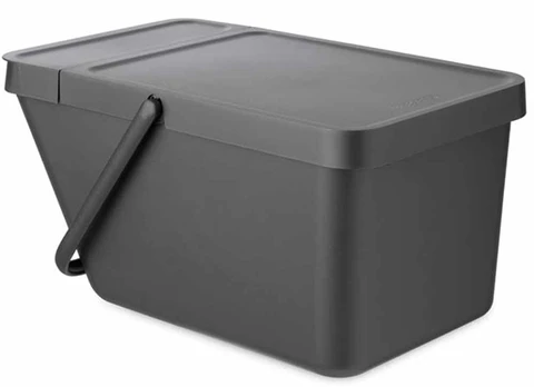Šiukšlių dėžė SORT & GO 20 L, pilka 277726