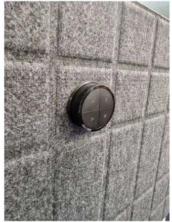 Light Solutions Aps Light Solutions Round bracket for Hue Tap Dial Switch - Juodas