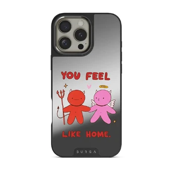 Like Home - iPhone 16 Pro Max Case, Elite Mirror Dark (MagSafe) / Gunmetal
