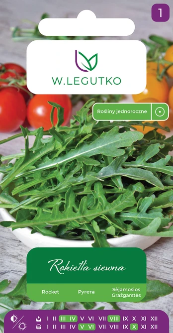 Sėklos gražgarstė (rukola), 0.5 g