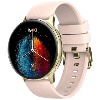 IMIKI - SMART WATCH IMIKI KW66PRO GOLD-Rožinis