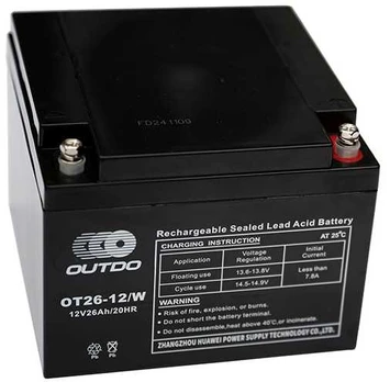 Huawei Outdo OUTDO (HUAWEI) OT26-12/W 26Ah 12V akumuliatorius