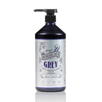 Beardburys Pilkas plaukus pilkinantis šampūnas, 1000 ml