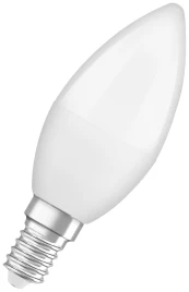 LED lemputės OSRAM Base Classic, E14, B40, žvakė, 4,9W, 2700K, 470lm, non-dim, 3vnt kaina