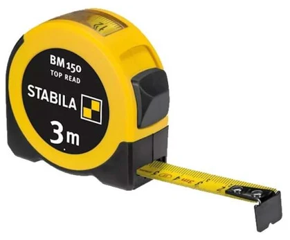 Ruletė su langeliu STABILA BM150 3m