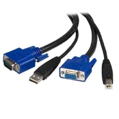 StarTech KVM jungiklio USB VGA laidas, 1,8m kaina