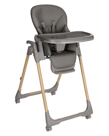 Maitinimo kėdutė KikkaBoo Olive, Dark Grey