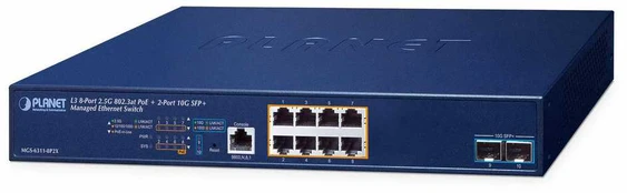 Šakotuvas Planet Switch D-Link MGS-6311-8P2X (MGS-6311-8P2X)