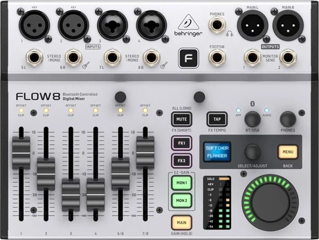 Behringer FLOW 8 - skaitmeninis maišytuvas