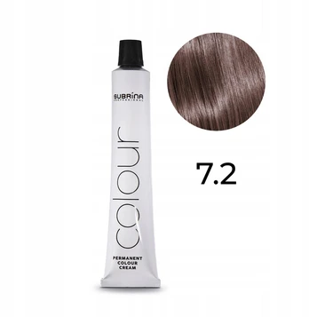 Subrina Professional, Permanent Colour, Permanent Hair Dye, 7/2 Pearl, 100 ml
