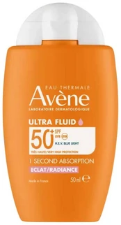 Avene ULTRA FLUID RADIANCE SPF50+ 50 ml kaina
