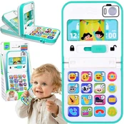 Interactive musical foldable smartphone phone for kids ZA5424 kaina