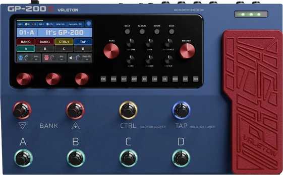 Valeton GP-200X - multiefekt gitarowy