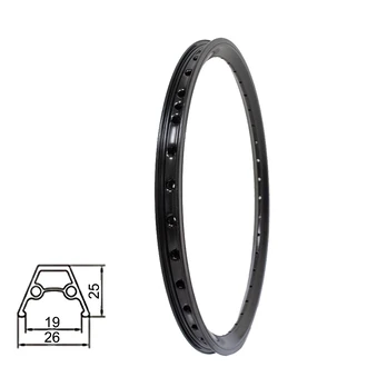 Ratlankis 20" v-brake, 36H, aliuminis