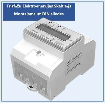 Trifazis elektros skaitiklis ProBase™ - 4 moduliai, 3x230/400V, 100A