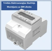 Trifazis elektros skaitiklis ProBase™ - 4 moduliai, 3x230/400V, 100A kaina