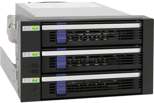Cremax Icy Dock MB153SP-B drive bay panel Juodas
