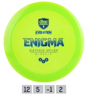 Diskgolfo diskas Distance Driver NEO ENIGMA Evolution Green kaina