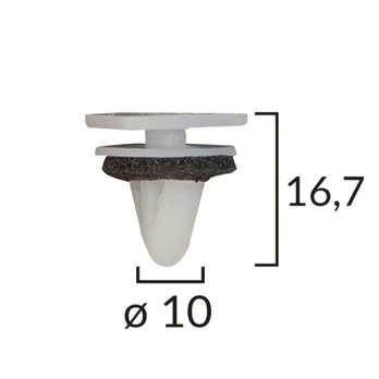 Apmušalų tvirtiklis ROM C60515