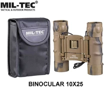 Žiūronai Mil-Tec žiūronas Gen II 10x25 Desert kaina