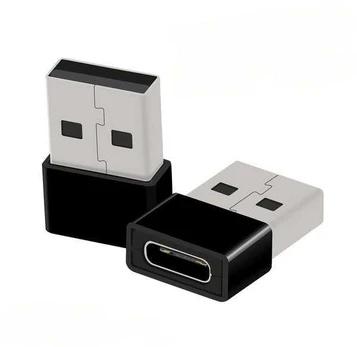 Adapteris – Adapteris – C tipo USB į USB – juodas – OTG