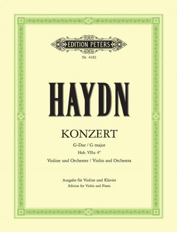 Violin Concerto in G Hob. VIIa:4