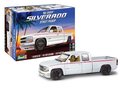 Konstruktorius Revell 1999 Chevy Silverado 14538, plastikas