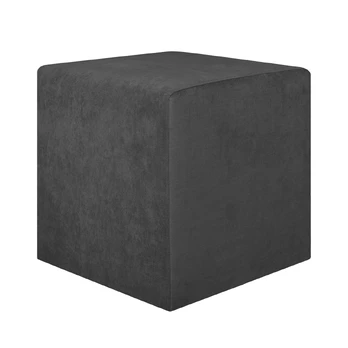 Pouf LYN dark pilkas