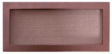Židinio grotelės Hearth, 17 cm x 37 cm, plienas, vario