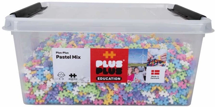 Plus Plus konstruktorius Mini Pastel, 6000 det.