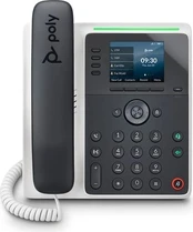 Hewlett Packard (HP) Poly Edge E220 IP telefonas ir PoE kaina