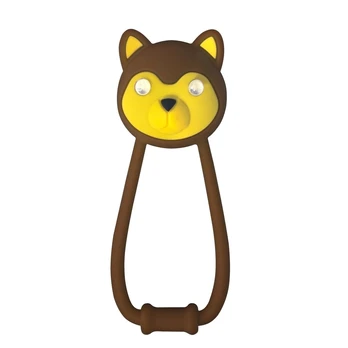 Žibintas priekinis KLS Teddy (ruda)