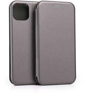 Beline Beline Etui Book Magnetic iPhone 15 Plus 6,7" stalowy / steel