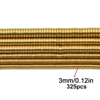 Hematito karoliukai, Auksinis