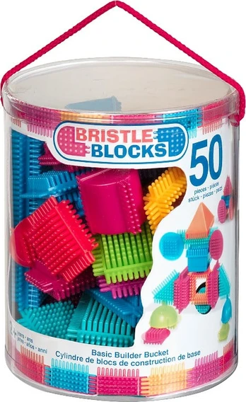Bristle Blocks - 50 pcs in bucket - (703068)