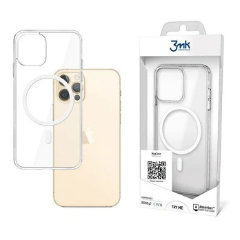 Telefono dėklas 3MK Mag Case, Apple iPhone 12 Pro Max, skaidri