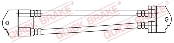 Stabdžių žarnelė QUICK BRAKE 25.009