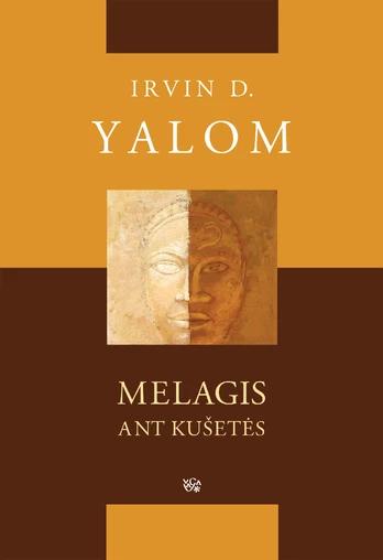 Melagis ant kušetės